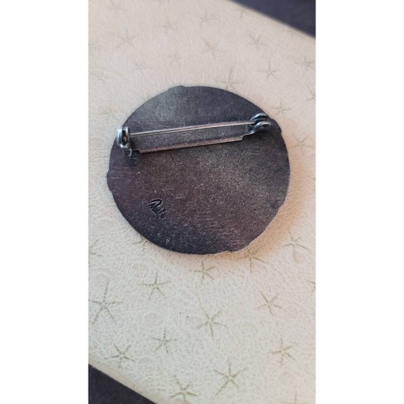 Duri Art Deco Rhinestone and Enamel Brooch - Picture 9 of 10